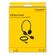 DELOCK HEADPHONES ΜΕ ΜΙΚΡΌΦΩΝΟ 27178, STEREO, USB, VOLUME CONTROL, ΜΑΎΡΑ
