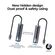 JOYROOM DOCKING STATION S-H113, 2X USB, HDMI, USB-C, ΓΚΡΙ
