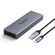 ORICO ΘΉΚΗ ΓΙΑ Μ.2 SSD CM2C3-GY-BP, 6GBPS, ΈΩΣ 4TB, ΓΚΡΙ