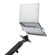 BRATECK ΒΆΣΗ LAPTOP NBH-6E ΓΙΑ ΒΆΣΗ ΟΘΟΝΏΝ, VESA 75X75, 11.6-17.3", ΓΚΡΙ