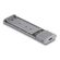 DELOCK ΘΉΚΗ ΓΙΑ M.2 NVME PCIE/SATA SSD 42019, TOOL FREE, 10GBPS, ΜΑΎΡΗ