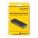 DELOCK ΘΉΚΗ ΓΙΑ M.2 NVME PCIE/SATA SSD 42019, TOOL FREE, 10GBPS, ΜΑΎΡΗ