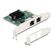 DELOCK ΚΆΡΤΑ ΕΠΈΚΤΑΣΗΣ PCIE X1 ΣΕ 2X RJ45 GIGABIT 88205, 1000MBPS