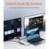 CABLETIME DOCKING STATION CT-CM2H4K-AG, USB/USB-C/2X HDMI, 4K 100W, ΓΚΡΙ