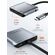 CABLETIME DOCKING STATION CT-CM2H4K-AG, USB/USB-C/2X HDMI, 4K 100W, ΓΚΡΙ