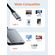 CABLETIME DOCKING STATION CT-CM2H4K-AG, USB/USB-C/2X HDMI, 4K 100W, ΓΚΡΙ