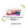 BRATECK ΕΠΙΤΡΑΠΈΖΙΑ ΒΆΣΗ TABLET PAD34-02, ΑΝΤΙΚΛΕΠΤΙΚΉ, 9.7-11", ΛΕΥΚΉ