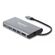 DELOCK DOCKING STATION 87683, 7 ΘΥΡΏΝ, USB-C ΣΎΝΔΕΣΗ, 100W PD, 4K, ΓΚΡΙ
