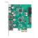 DELOCK ΚΆΡΤΑ ΕΠΈΚΤΑΣΗΣ PCI X1 ΣΕ 3X USB/2X USB-C/19-PIN 90109, 5GBPS