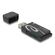 DELOCK CARD READER 91602 ΓΙΑ SD & MICRO SD, USB, 480MBPS, ΜΑΎΡΟ