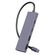 POWERTECH USB HUB PTH-110, 4X ΘΥΡΏΝ, 10GBPS, USB-C ΣΎΝΔΕΣΗ, ΓΚΡΙ