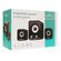 POWERTECH ΗΧΕΊΑ ESSENTIAL SOUND PT-843, 2.1, 5W + 2X 3W, 3.5MM, ΜΑΎΡΑ