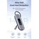 USAMS DOCKING STATION US-SJ643, 8 ΘΥΡΏΝ, USB-C, 4K, 100W PD, LAN, ΓΚΡΙ