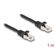 DELOCK ΚΑΛΏΔΙΟ RJ50 80187, S/FTP, 26 AWG, 1M, ΜΑΎΡΟ