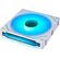 LIAN LI UNI FAN INFINITY SINGLE WHITE - ARGB PWM 140MM 0,200~1600RPM (1PCS) NO CONTROLLER CASE FAN