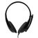 POWERTECH HEADPHONES ΜΕ ΜΙΚΡΌΦΩΝΟ PT-734 105DB, 40MM, 3.5MM, 1.8M, ΜΑΎΡΟ