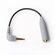 BOYA BY-CIP2 CABLE SMARTPHONE ADAPTER FEMALE TRS TO 3.5MM MALE TRRS