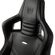 NOBLECHAIRS EPIC GAMING CHAIR BREATHABLE, 4D ARMRESTS, 60MM CASTERS - BLACK/GOLD