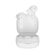 QCY HT05 MELOBUDS ANC TWS WHITE DUAL DRIVER 6-MIC NOISE CANCEL. TRUE WIRELESS EARBUDS - 10MM DRIVERS
