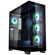 KOLINK UNITY PEAK ARGB MIDI TOWER SHOWCASE - BLACK ATX 400MM CLEARANCE WITH 4 ARGB FANS