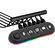 STREAMPLIFY HUB DECK 5 -  5 PORT STREAMING DECK 4X USB 3.0, 1X USB 2.0, RGB, 12V