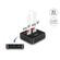 DELOCK DOCKING STATION 64177, CLONE FUNCTION, 2X M.2 NVME 10 GBPS, ΜΑΎΡΟ