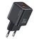 USAMS ΦΟΡΤΙΣΤΉΣ ΤΟΊΧΟΥ US-CC189, USB & USB-C, 30W PD, ΜΑΎΡΟΣ