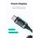USAMS ΦΟΡΤΙΣΤΉΣ ΑΥΤΟΚΙΝΉΤΟΥ US-CC192 ΜΕ ΚΑΛΏΔΙΟ, USB/USB-C, 60W, ΜΑΎΡΟΣ