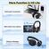 QCY H3 LITE HEADSET BLACK - ANC NOISE CANCELING 40MM DRIVERS 68MS LATENCY - 60H BATTERY