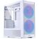 LIAN LI LANCOOL 206 WHITE - ATX PC CASE W. 2 X FRONT 160 PWM FANS (ARGB)