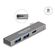 DELOCK USB HUB 64275, 3X ΘΥΡΏΝ, 5GBPS, USB-C ΣΎΝΔΕΣΗ, ΓΚΡΙ