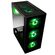 KOLINK OBSERVATORY HF PLUS GLASS ARGB PWM MIDI TOWER CASE - BLACK (WITH 6X120MM ARGB PWM FANS)