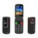 POWERTECH ΚΙΝΗΤΌ ΤΗΛΈΦΩΝΟ SENTRY 4G FLIP, 2.8/1.77", DUAL SIM, ΠΛΉΚΤΡΟ SOS, ΜΑΎΡΟ