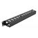 POWERTECH CABLE MANAGEMENT NETW-0028 ΓΙΑ RACK 19"/1U, ΜΕΤΑΛΛΙΚΌ, ΜΑΎΡΟ