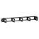 POWERTECH CABLE MANAGEMENT NETW-0031 ΓΙΑ RACK 19"/1U, 5X ΓΆΝΤΖΟΙ, ΜΑΎΡΟ