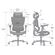 ANDA SEAT GAMING CHAIR X-AIR PRO XL BLACK CELESTE