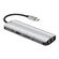 CABLETIME DOCKING STATION CT-CMHD91, 9 ΘΥΡΏΝ, USB-C ΣΎΝΔΕΣΗ, 4K, 100W, ΓΚΡΙ