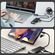 CABLETIME USB HUB CT-HUBT5-PB, 4X ΘΥΡΏΝ, 10GBPS, USB/USB-C ΣΎΝΔΕΣΗ, ΜΑΎΡΟ
