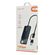 CABLETIME USB HUB CT-HUBT5-PB, 4X ΘΥΡΏΝ, 10GBPS, USB/USB-C ΣΎΝΔΕΣΗ, ΜΑΎΡΟ