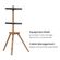 BRATECK ΒΆΣΗ ΔΑΠΈΔΟΥ FS35-44F-02 ΓΙΑ ΤΗΛΕΌΡΑΣΗ 45-65" ΈΩΣ 40KG, ΜΕ ΡΆΦΙ
