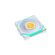 LIAN LI UNIFAN SL WIRELESS LCD 120 -3PCS REVERSE WHITE (TRIPLE PACK INCLUDE CONTROLLER) - CASE FAN
