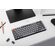 KEYCHRON K3 MAX QMK/VIA (K3M-H1) WIRELESS CUSTOM MECHANICAL KEYBOARD-RED SWITCH (HOT-SWAPPABLE) US