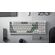 KEYCHRON Q5 MAX (Q5M-P1) QMK/VIA WIRELESS CUSTOM MECHANICAL WHITE KEYBOARD-RED SWITCH US LAYOUT