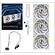 LIAN LI UNIFAN SL WIRELESS LCD 120 -3PCS REVERSE WHITE (TRIPLE PACK INCLUDE CONTROLLER) - CASE FAN