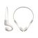 QCY CROSSKY LINK WHITE - OPEN EAR AIR CONDUCTION HEADPHONES SPORTS WATERPROOF IPX6 HEADSET BT 5,3