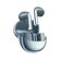 QCY AILYBUDS PRO SEMI-EAR ANC TWS GREEN 6 MIC & A.I. NOISE CANCEL. A.I. AUDIO ULTRA HD MULTI-POINT