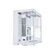 LIAN LI O11D EVO RGB WHITE - WHITE EATX(UNDER 280MM)/ATX COLUMNLESS TOWER PC CASE