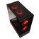 KOLINK OBSERVATORY MX GLASS ARGB MIDI TOWER CASE - BLACK (WITH 5 ARGB FANS - 2X140MM & 3X120MM)