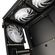 KOLINK OBSERVATORY MX GLASS ARGB MIDI TOWER CASE - BLACK (WITH 5 ARGB FANS - 2X140MM & 3X120MM)