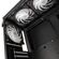 KOLINK OBSERVATORY MX MESH ARGB MIDI TOWER CASE - BLACK (WITH 5 ARGB FANS - 2X140MM & 3X120MM)